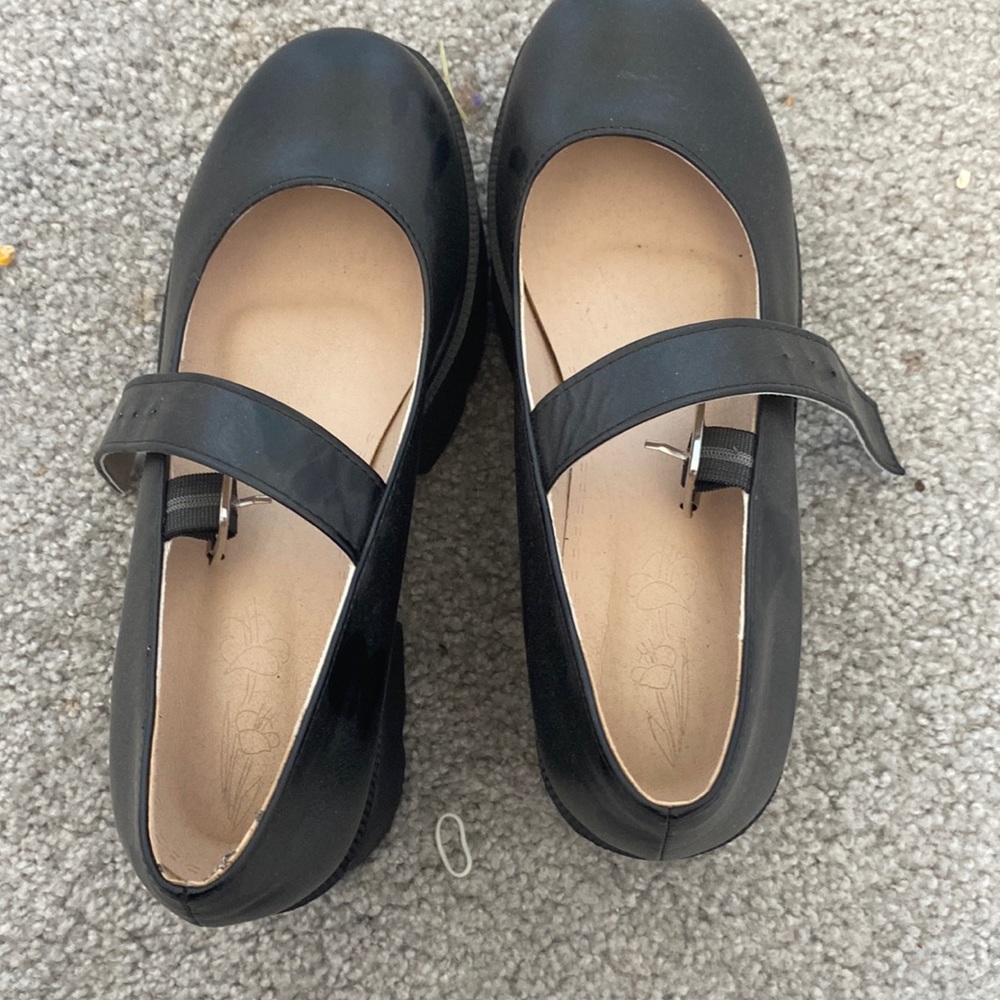 black heels